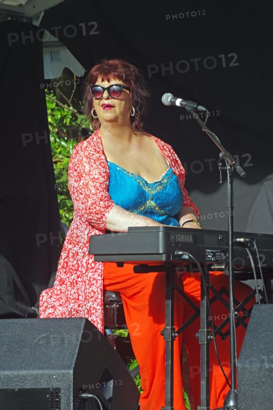 Liane Carroll, Battle Jazz Weekend, Battle, East Sussex, 24 July 2022. Creator: Brian O'Connor.