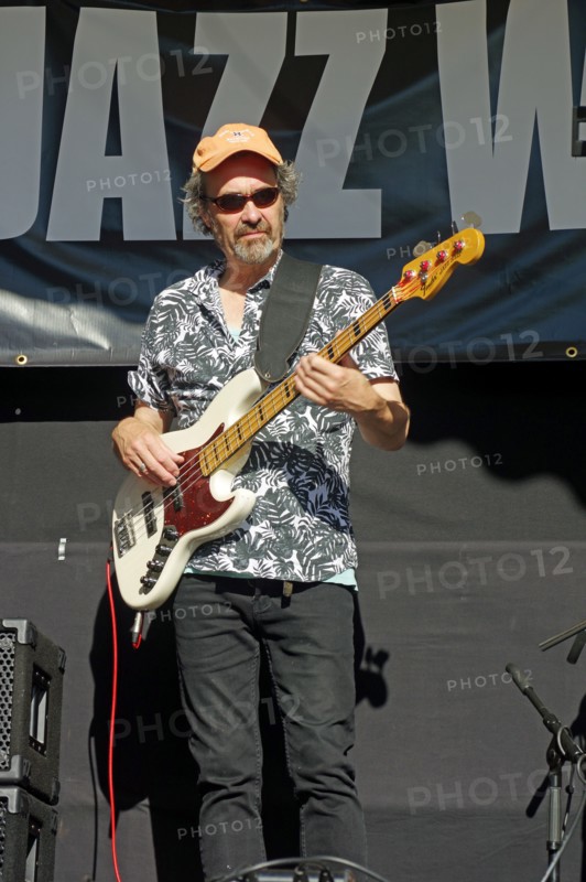 Roger Carey, Battle Jazz Weekend, Battle, East Sussex, 24 July 2022. Creator: Brian O'Connor.