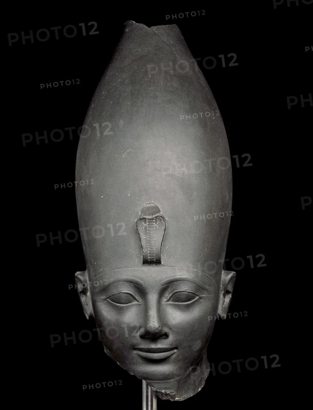 Head of Pharaoh Tuthmosis III, Thebes, New Kingdom, 18th Dynasty, ca. 1479-1425 BC. Creator: Ancient Egypt.