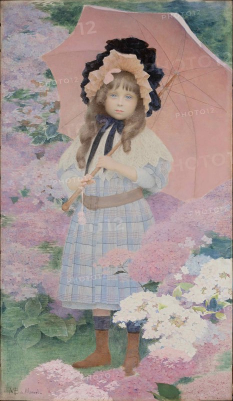 Mademoiselle Rose Worms, c. 1900. Creator: Boutet de Monvel, Maurice (1851-1913).