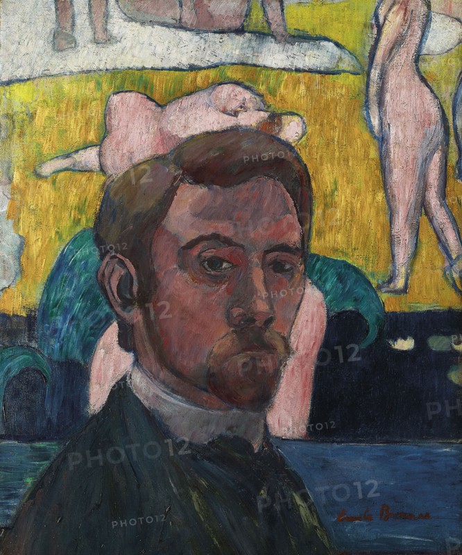 Self-portrait, 1891. Creator: Bernard, Émile (1868-1941).