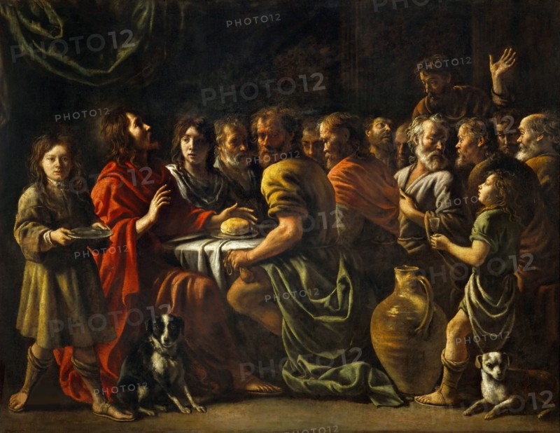 The Last Supper, First Half of 17th century. Creator: Le Nain, Antoine (1588-1648).