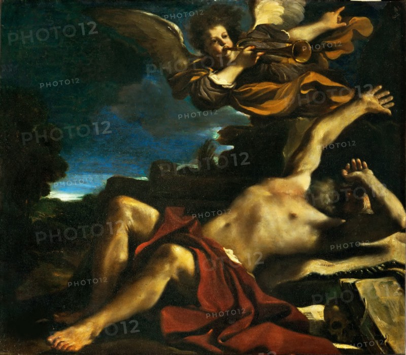 The Vision of Saint Jerome, 1619-1620. Creator: Guercino (1591-1666).