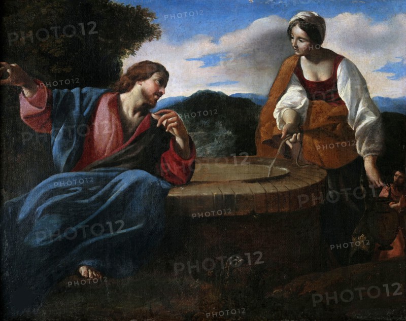 Samaritan Woman at the Well, after 1625. Creator: Lanfranco, Giovanni (1582-1647).