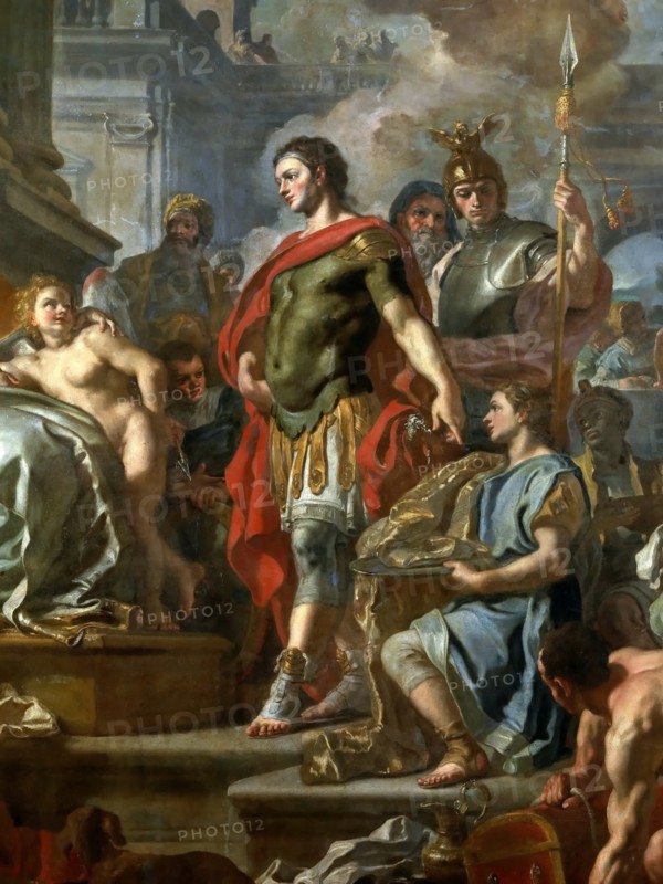Aeneas and Dido, 1739-1740. Creator: Solimena, Francesco (1657-1747).