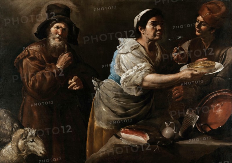 Kitchen Interior, 1645-1650. Creator: Fracanzano, Cesare (1605-1651).