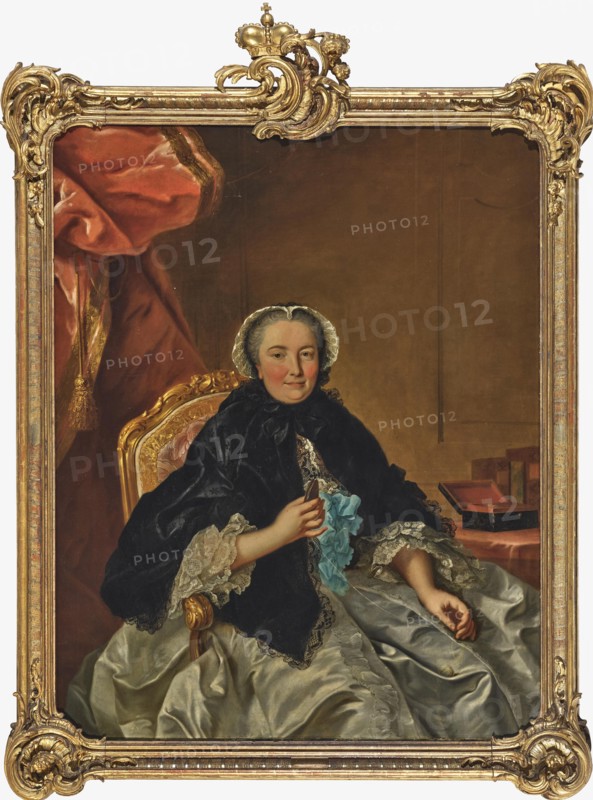 Countess Palatine Caroline of Nassau-Saarbrücken (1704-1774). Creator: Tischbein, Johann Heinrich, the Elder (1722-1789).