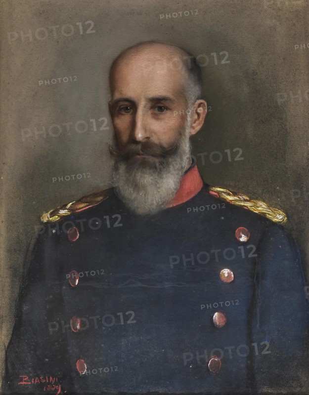 Portrait of Duke Philipp of Württemberg (1838-1917). Creator: Biasini, Mari (1866-1937).