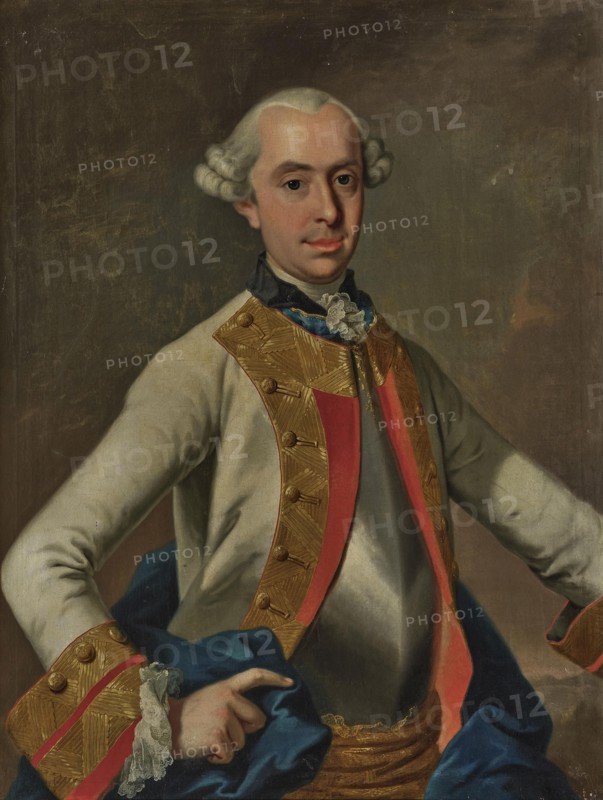 Portrait of Prince Christian Carl of Stolberg-Gedern (1725-1764), 18th century. Creator: Anonymous.