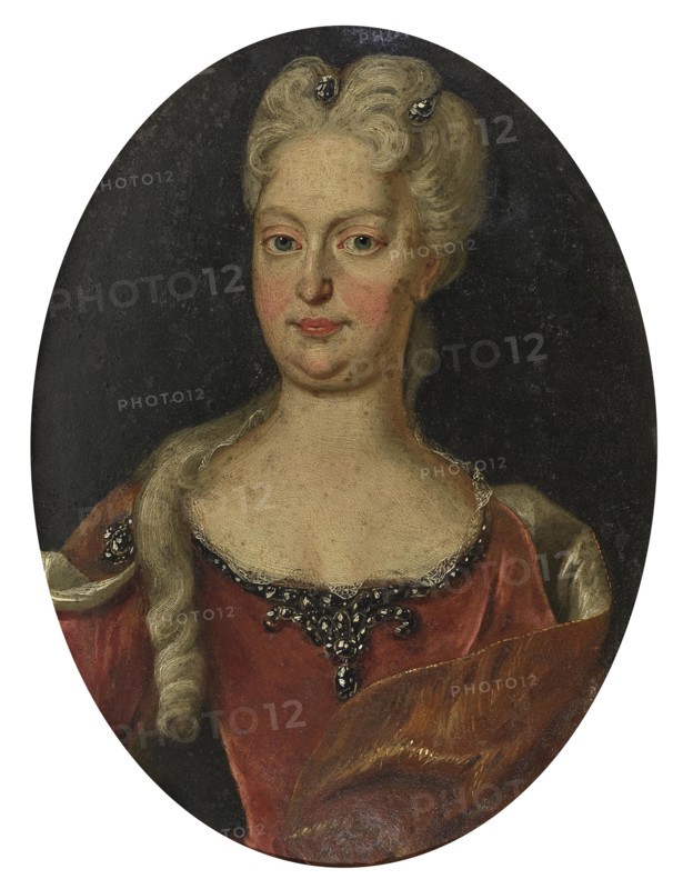 Portrait of Elisabeth Christine of Brunswick-Wolfenbüttel (1691-1750), Holy Roman Empress, First thi Creator: Anonymous.