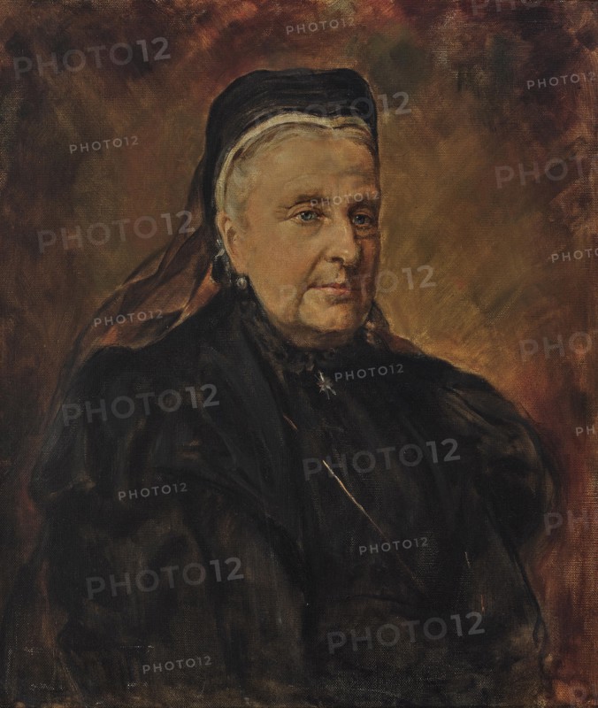 Princess Clémentine of Saxe-Coburg and Gotha, Princess of Orléans (1817-1907) , c. 1900. Creator: Anonymous.