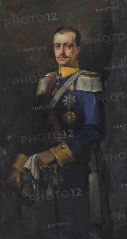 Portrait of Duke Robert of Württemberg (1873-1947), 1912. Creator: Unkauf, Karl (1873-1921).