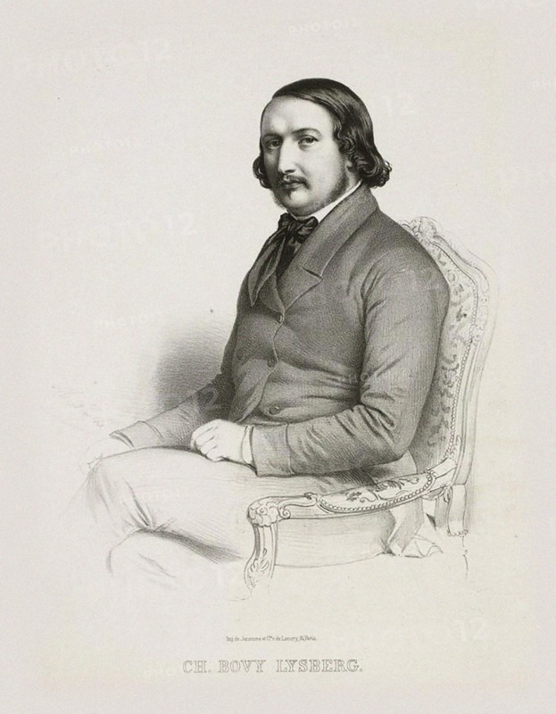 Portrait of the composer Charles Bovy-Lysberg (1821-1873). Creator: Anonymous.