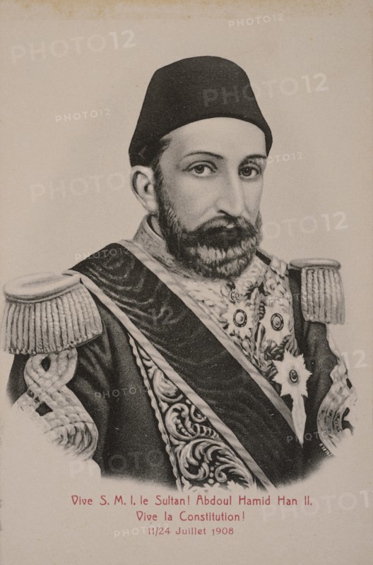 Sultan Abdulhamid II (1842-1918), Emperor of the Ottomans, Caliph of the Faithful, 1908. Creator: Anonymous.