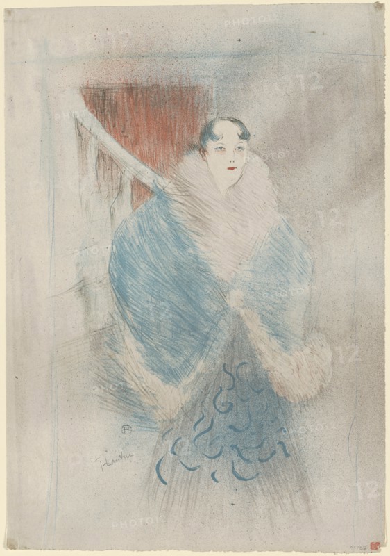 Elsa, dite la Viennoise, 1897. Creator: Toulouse-Lautrec, Henri, de (1864-1901).