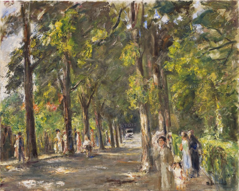 Great Lake Road at Wannsee , c. 1925. Creator: Liebermann, Max (1847-1935).