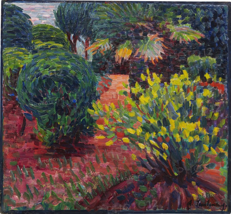 Garden in Carantec, 1906. Creator: Javlensky, Alexei, von (1864-1941).