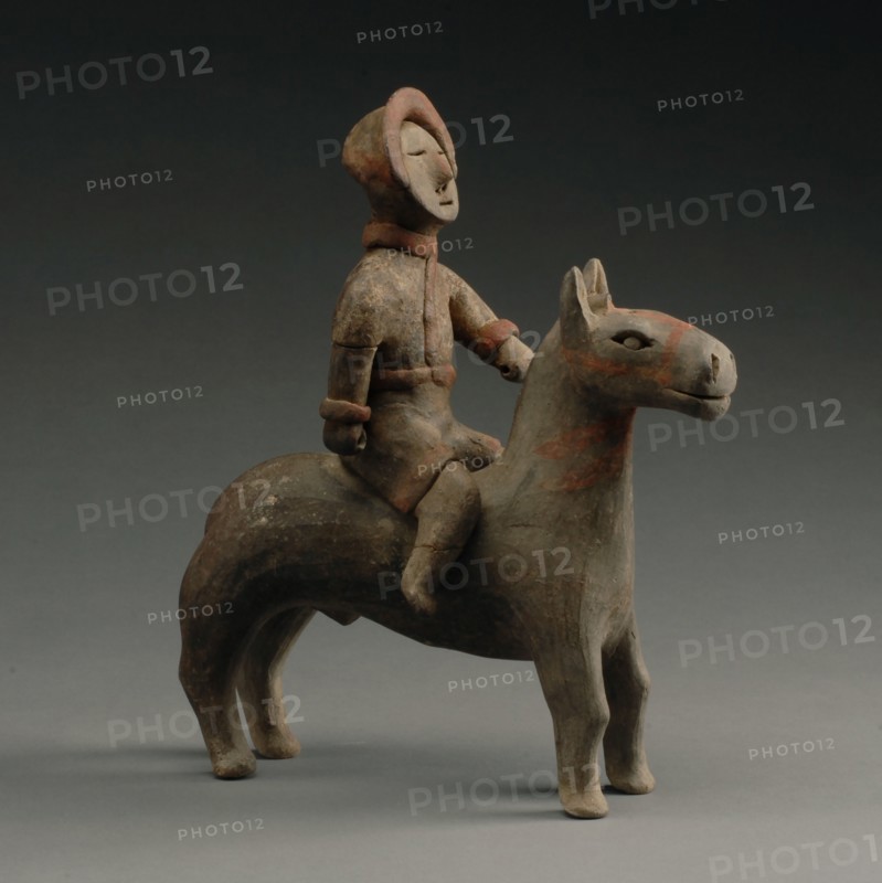 Equestrian figurine, 475-221 BC. Creator: Chinese Master.