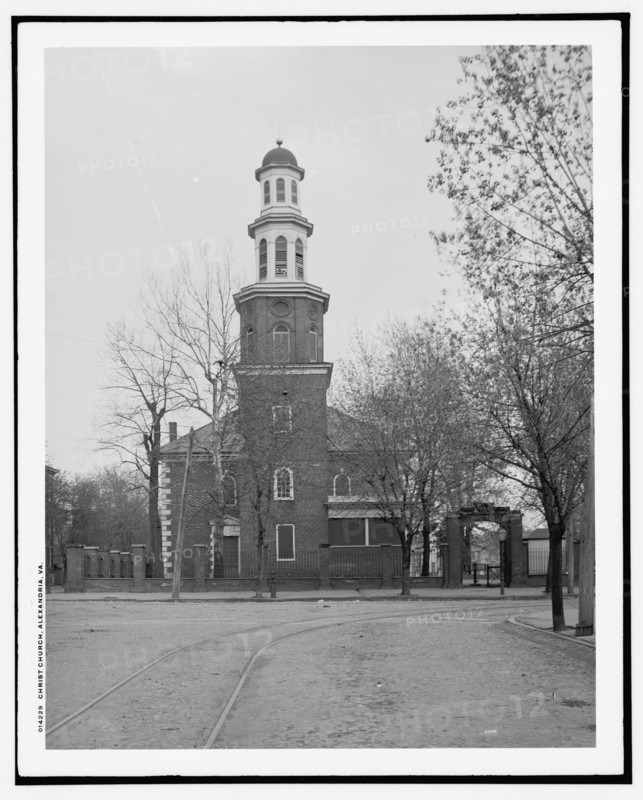 Christ Church, Alexandria, Va., c1902. Creator: William H. Jackson.