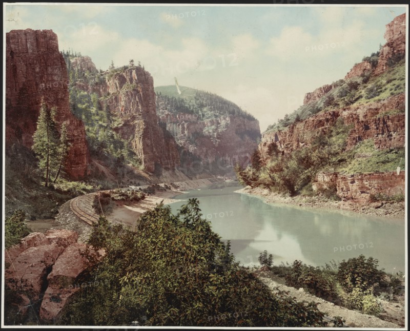 Echo Cliffs, Grand River Canyon, Colorado, c1900. Creator: William H. Jackson.