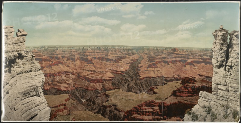 Grand Canyon of Arizona, c1907. Creator: William H. Jackson.