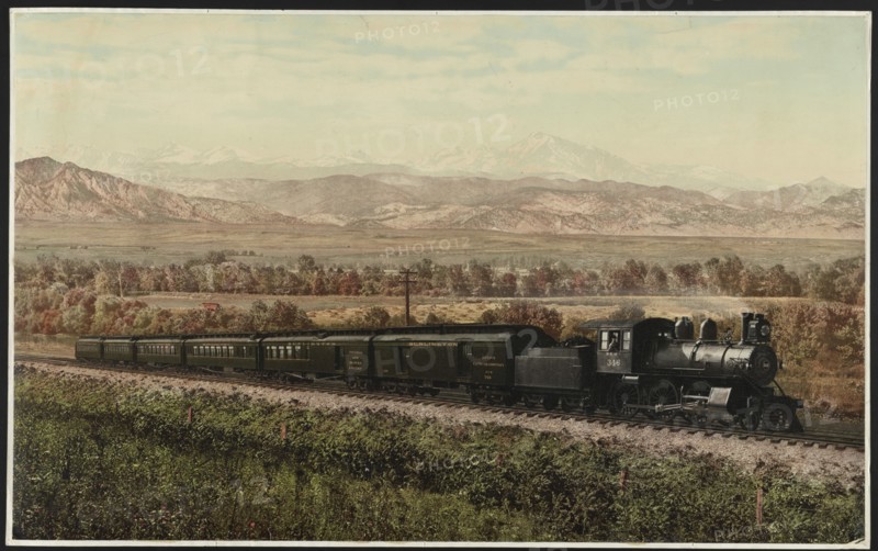 Chicago Special, Burlington Route, Colorado, c1900. Creator: William H. Jackson.