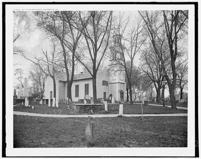 St. John's Church, Richmond, Va., c1901. Creator: William H. Jackson.
