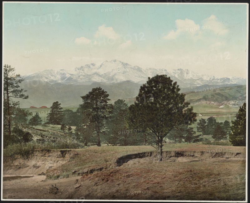 Pike's Peak, Colorado, c1899. Creator: William H. Jackson.