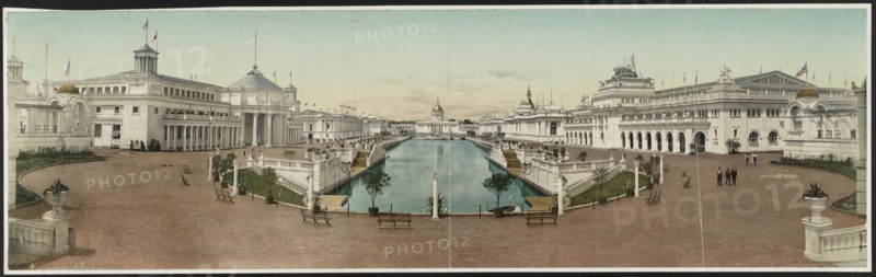 Trans-Mississippi Exposition, Grand Court, Mississippi i.e. Omaha, Neb., c1898. Creator: William H. Jackson.