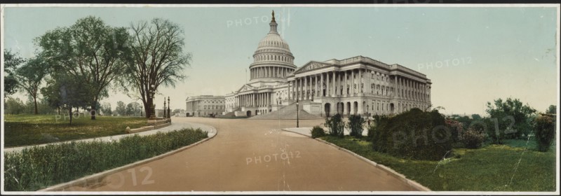 The Capitol, Washington, D.C., c1898. Creator: William H. Jackson.