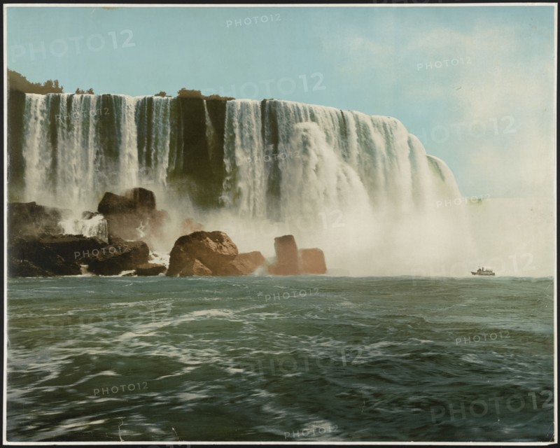Horseshoe Fall, Niagara, c1901. Creator: William H. Jackson.