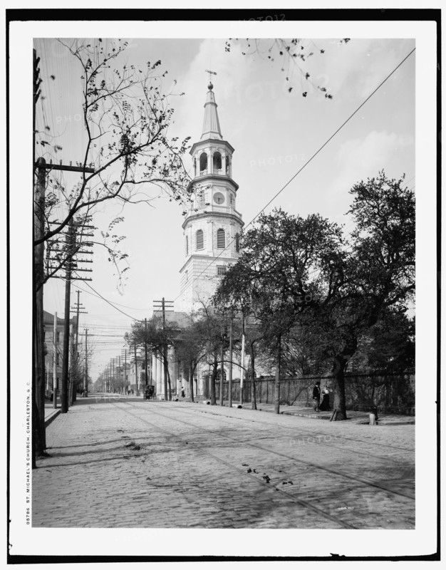 St. Michael's Church, Charleston, S.C., c1900. Creator: Unknown.