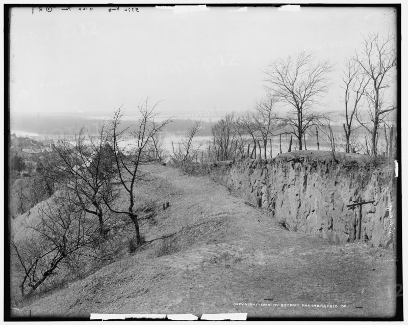 General view of battle ground, Vicksburg, Mississippi, c1900. Creator: Unknown.