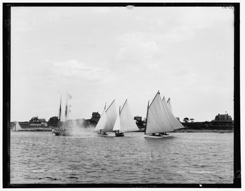 Beverly regatta, 1890 June 28. Creator: Unknown.