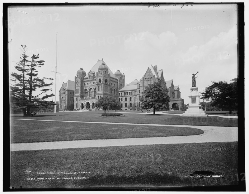 Parliament Buildings, Toronto, between 1900 and 1906. Creator: Unknown.