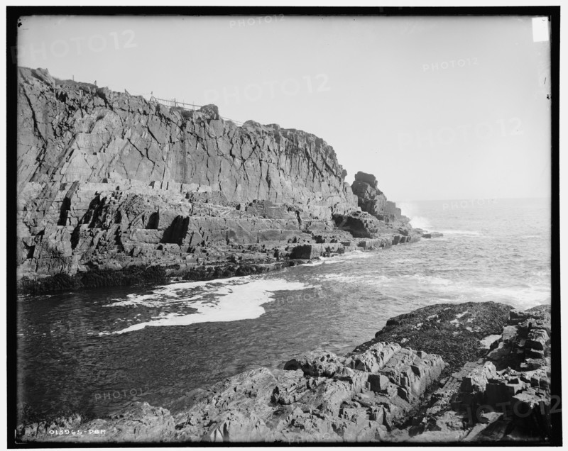 Devil's Pulpit, Bald Head Cliff, York, Maine, c1901. Creator: Unknown.