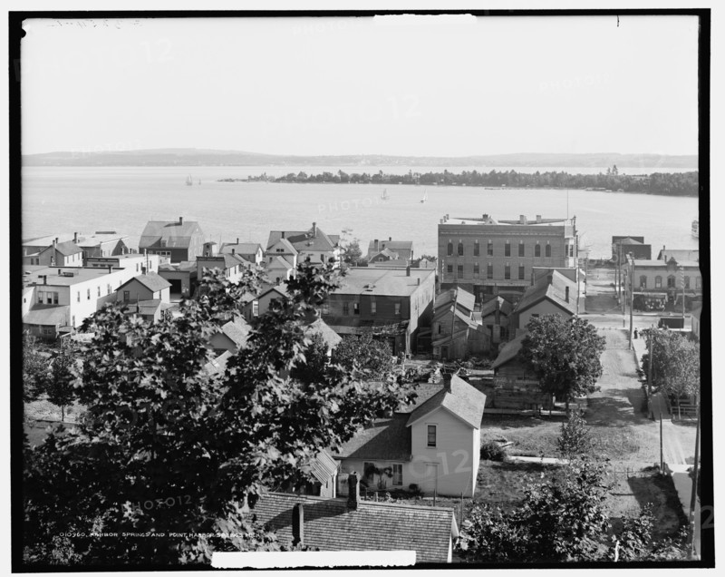 Harbor Springs and point, Harbor Springs, Mich., between 1901 and 1906. Creator: Unknown.