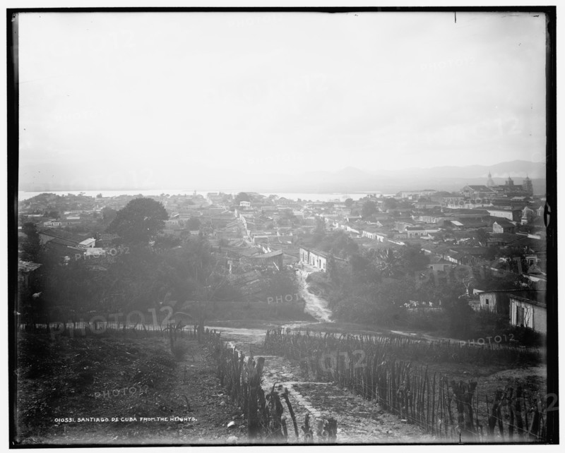 Santiago de Cuba from the heights, c1901. Creator: Unknown.