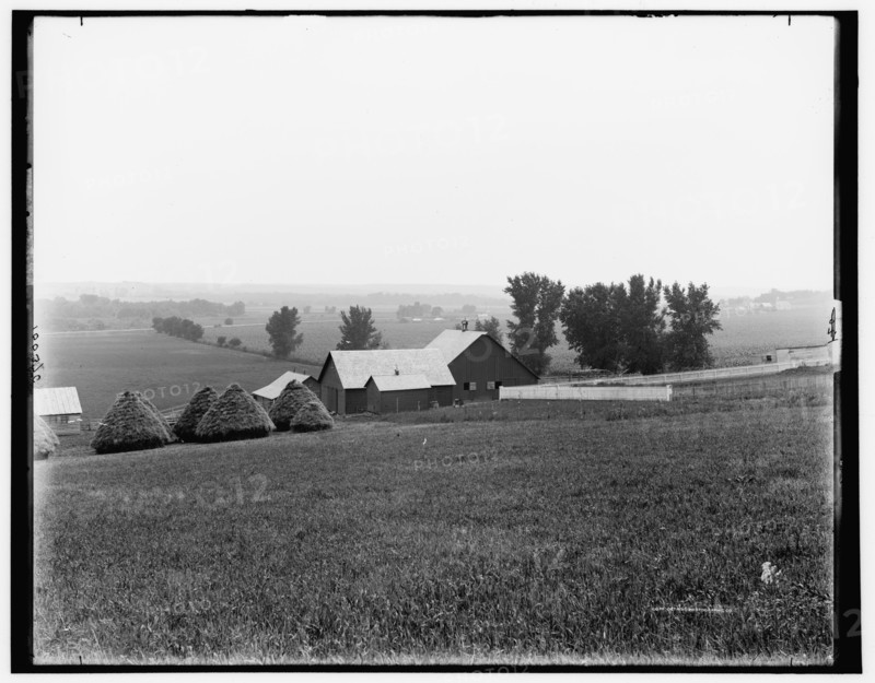 Farm scene near Arion, Boyer Valley, Iowa, c1898. Creator: Unknown.