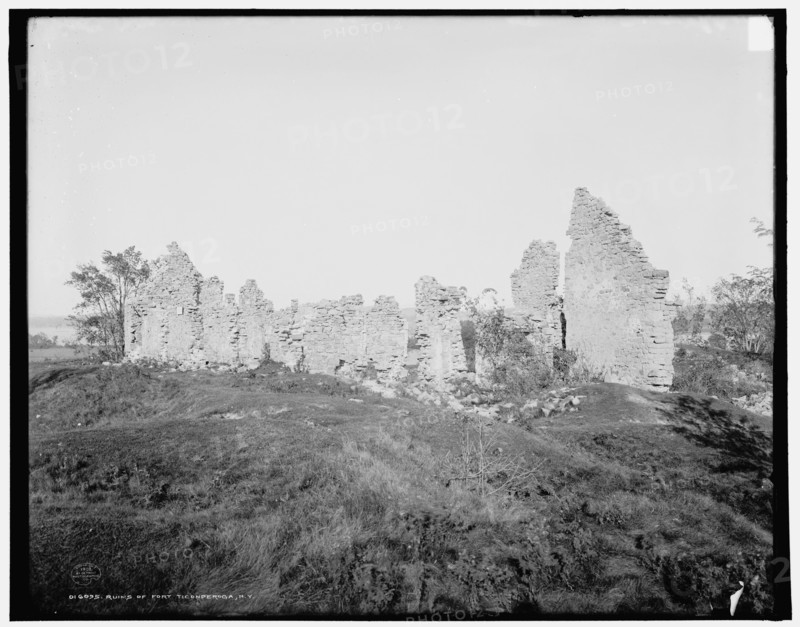 Ruins of Fort Ticonderoga, N.Y., c1902. Creator: Unknown.