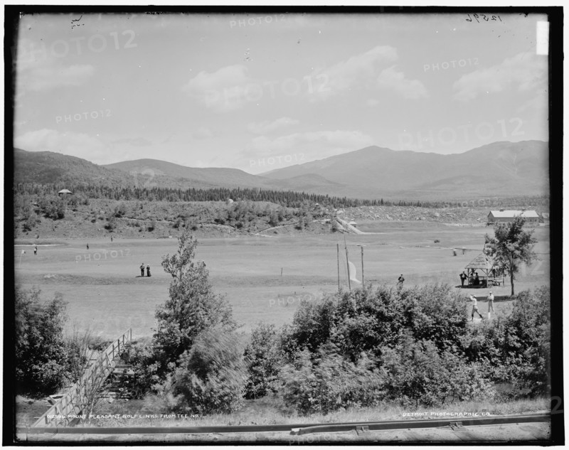 Mount Pleasant golf links from tee no. 1, between 1890 and 1901. Creator: Unknown.