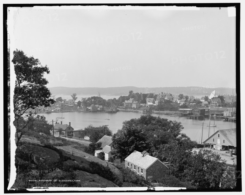 Panorama of Gloucester, Mass., c1905. Creator: Unknown.