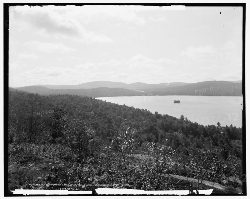 The Fourth Lake, Fulton Chain, Adirondack Mountains, c1904. Creator: Unknown.