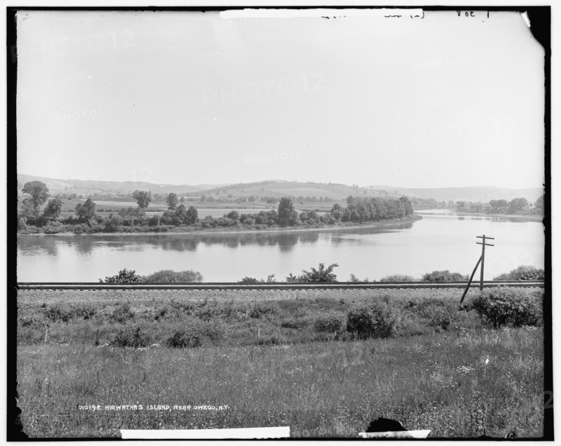 Hiawatha's Island near Owego, N.Y., c1900. Creator: Unknown.