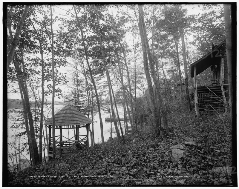 Shores of Raccoon Is., Lake Hopatcong, N.J., between 1890 and 1901. Creator: Unknown.