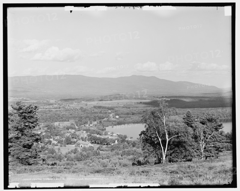 Centre Harbor from Garnet Hill, Lake Winnipesaukee, N.H., c1906. Creator: Unknown.