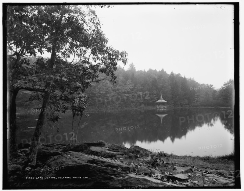 Lake Lenape, Delaware Water Gap, between 1890 and 1901. Creator: Unknown.