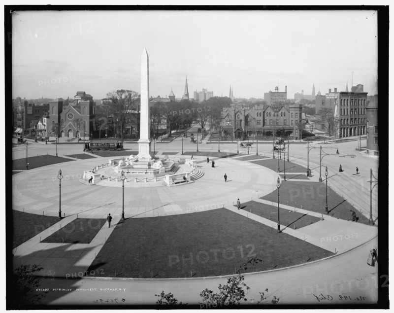 McKinley Monument, Buffalo, N.Y., c1908. Creator: Unknown.