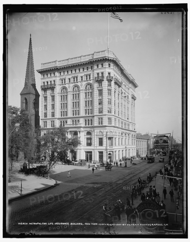 Metropolitan Life Insurance Building, New York, c1900. Creator: Unknown.