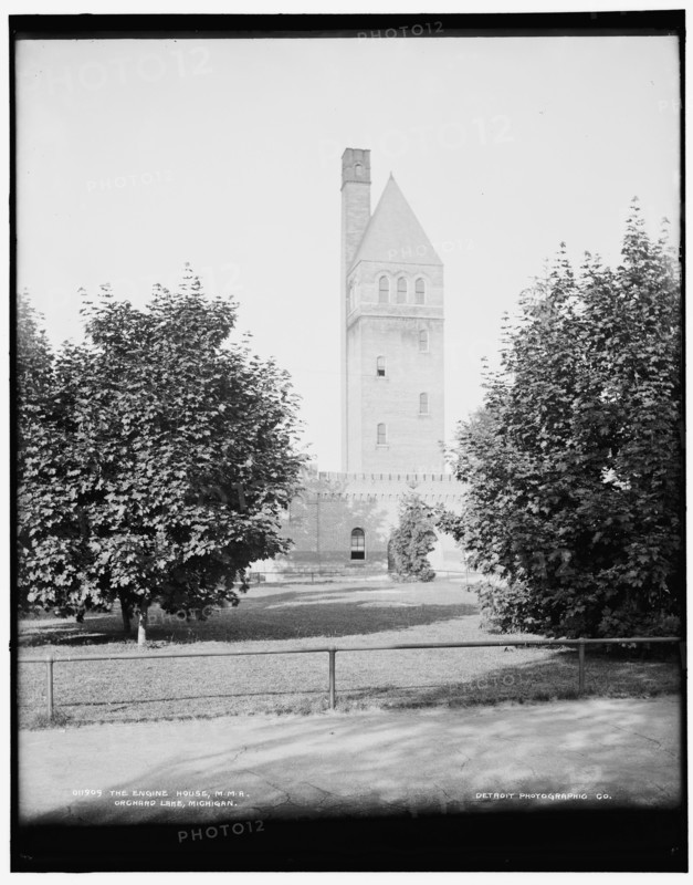 The Engine house, M.M.A., Orchard Lake, Michigan, between 1890 and 1901. Creator: Unknown.